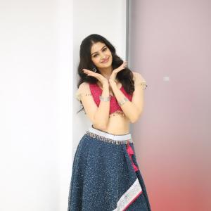 Actress Manasa Varanasi Stuns in Traditional Lehenga with Elegant Jewelry