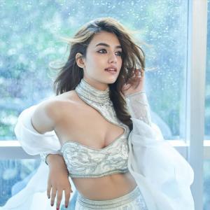 Vidhi Yadav looks stunning in silver white lehenga