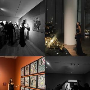 Mrunal Thakur Stuns in Elegant Black Gown at Event