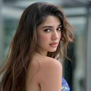 Kriti Shetty Stuns in Vibrant Floral Dress: A Stylish Look