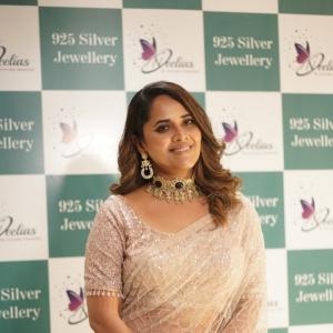 Anasuya Bharadwaj Grand Launch Silver Jewellery Store