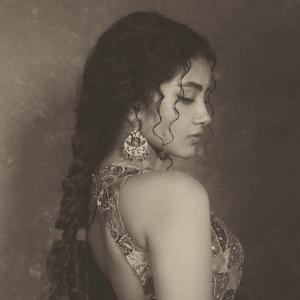 Anupama Parameswaran Stuns in Elegant Blue Floral Embroidered Anarkali