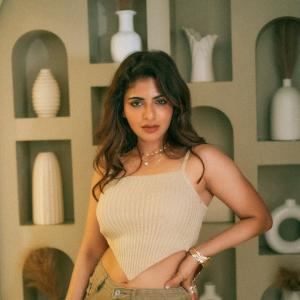 Actress Ishwarya Menon Looks Stunning in a Chic Casual Outfit