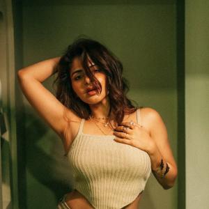 Actress Ishwarya Menon Looks Stunning in a Chic Casual Outfit