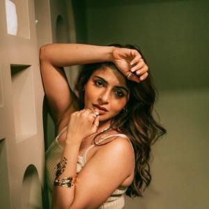 Actress Ishwarya Menon Looks Stunning in a Chic Casual Outfit