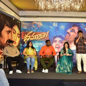 Dhamaka Movie Team Press Meet