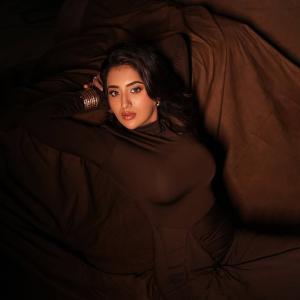 Actress Rashi Singh Shines in an Elegant Brown Bodycon Look