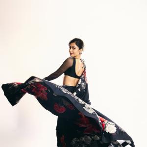 Rashmika Mandanna Radiates Elegance in a Stunning Close-Up Portrait