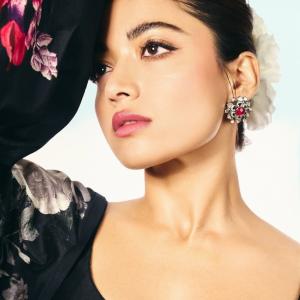 Rashmika Mandanna Radiates Elegance in a Stunning Close-Up Portrait