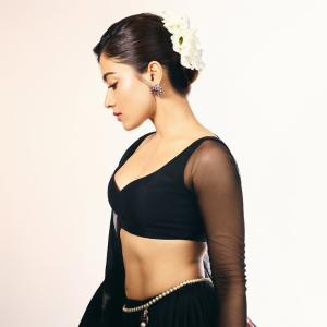 Rashmika Mandanna Radiates Elegance in a Stunning Close-Up Portrait