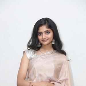 Actress Preeti Looks Elegant in a Soft Pink Silk Saree