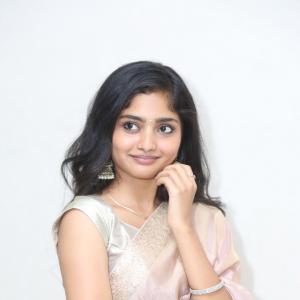 Actress Preeti Looks Elegant in a Soft Pink Silk Saree