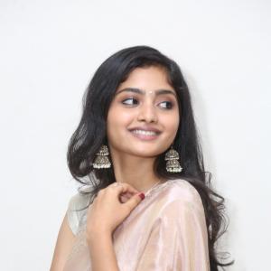 Actress Preeti Looks Elegant in a Soft Pink Silk Saree