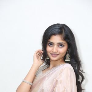 Actress Preeti Looks Elegant in a Soft Pink Silk Saree