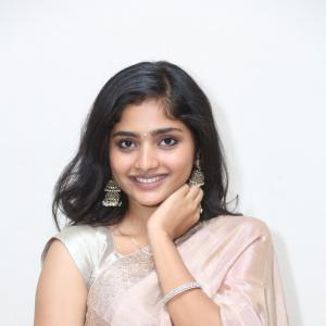 Actress Preeti Looks Elegant in a Soft Pink Silk Saree