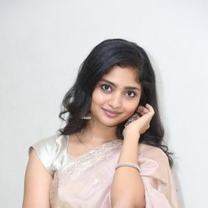 Actress Preeti Looks Elegant in a Soft Pink Silk Saree