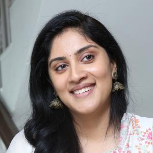 Dhanya Balakrishna Radiates Grace in a Floral White Kurta Look