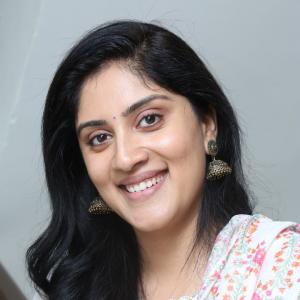 Dhanya Balakrishna Radiates Grace in a Floral White Kurta Look