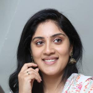 Dhanya Balakrishna Radiates Grace in a Floral White Kurta Look