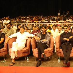 Mass Jathara Movie Pre-Release Event Filled with Energy and Excitement