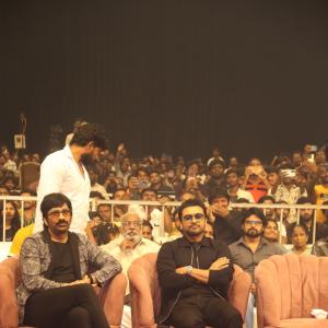 Mass Jathara Movie Pre-Release Event Filled with Energy and Excitement