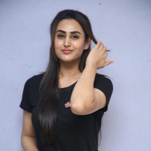 Archana Iyer Casual Look in Black T-Shirt and Denim Jeans