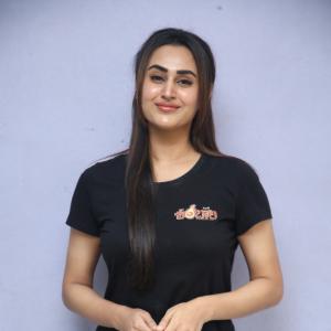 Archana Iyer Casual Look in Black T-Shirt and Denim Jeans