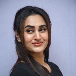 Archana Iyer Casual Look in Black T-Shirt and Denim Jeans