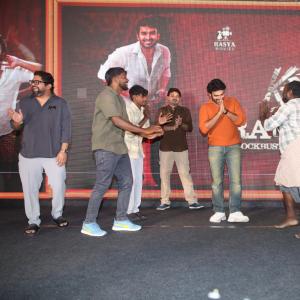 Kiran Abbavaram Celebrates K-Ramp Blockbuster Success at Rampage Event in Hyderabad