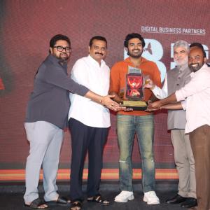 Kiran Abbavaram Celebrates K-Ramp Blockbuster Success at Rampage Event in Hyderabad