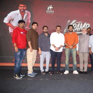 Kiran Abbavaram Celebrates K-Ramp Blockbuster Success at Rampage Event in Hyderabad