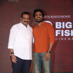 Kiran Abbavaram Celebrates K-Ramp Blockbuster Success at Rampage Event in Hyderabad