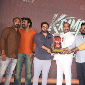 Kiran Abbavaram Celebrates K-Ramp Blockbuster Success at Rampage Event in Hyderabad
