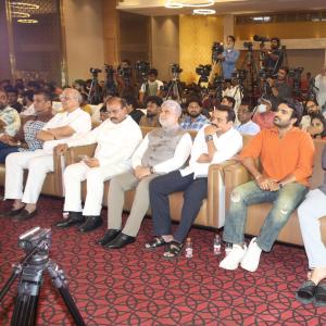 Kiran Abbavaram Celebrates K-Ramp Blockbuster Success at Rampage Event in Hyderabad