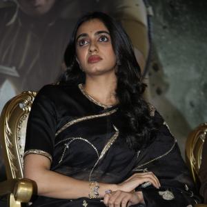 Manasa Chowdary Stuns In Elegant Black Saree With Golden Embroidery At Event