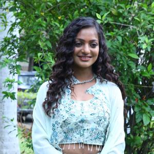 Monalisa Radiates Elegance In Pastel Blue Embroidered Lehenga