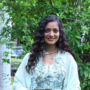 Monalisa Radiates Elegance In Pastel Blue Embroidered Lehenga