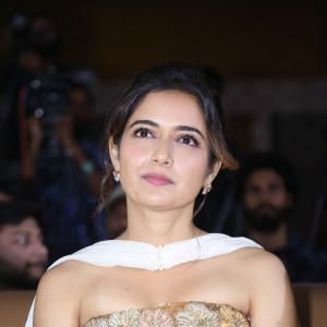 Ashika Ranganath Shines at Event in Elegant Embroidered Outfit