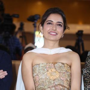 Ashika Ranganath Shines at Event in Elegant Embroidered Outfit