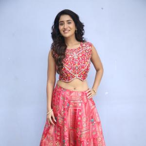 Rashi Singh Stuns in Vibrant Pink Lehenga with Intricate Ethnic Embroidery