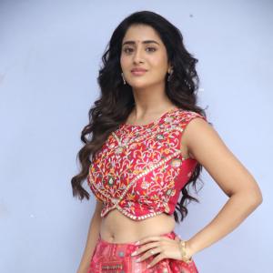 Rashi Singh Stuns in Vibrant Pink Lehenga with Intricate Ethnic Embroidery