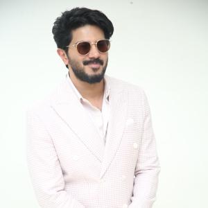 Dulquer Salmaan Looks Stylish in Pastel Blazer and White Trousers | Sophisticated Fashion Look