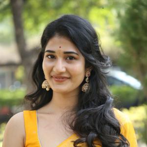 Amrutha Chowdary Shines in a Bright Yellow Saree | Elegant & Graceful Outdoor Photoshoot
