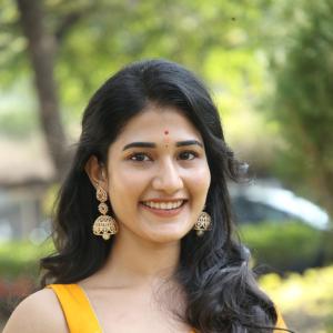 Amrutha Chowdary Shines in a Bright Yellow Saree | Elegant & Graceful Outdoor Photoshoot