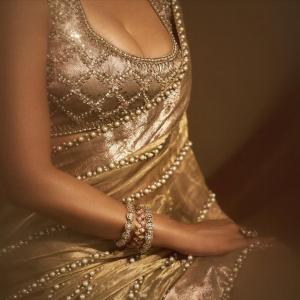 Disha Patani Shines in Elegant Golden Ethnic Look – Stunning Soft-Light Photoshoot