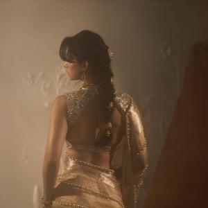 Disha Patani Shines in Elegant Golden Ethnic Look – Stunning Soft-Light Photoshoot