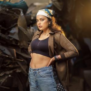 Nanditha Swetha in Bold Street-Style Look – Powerful Industrial Photoshoot