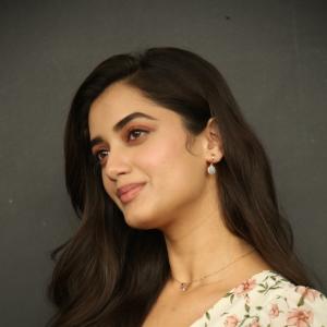 Actress Bhagyashri Borse Looks Stunning in Floral Dress Photoshoot