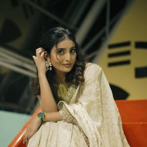 Actress Ananya Nagalla Inspired Traditional Saree Look – Elegant Ethnic Photoshoot
