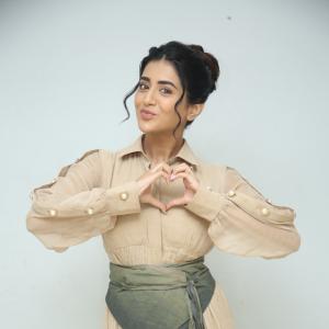 Rashi Singh Radiates Elegance in Soft Beige Outfit: Latest Photoshoot